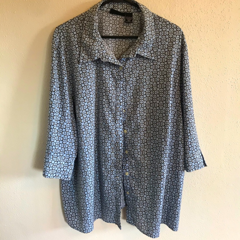 9)Pretty Maggie Barnes blouse!Prettier in person🤍